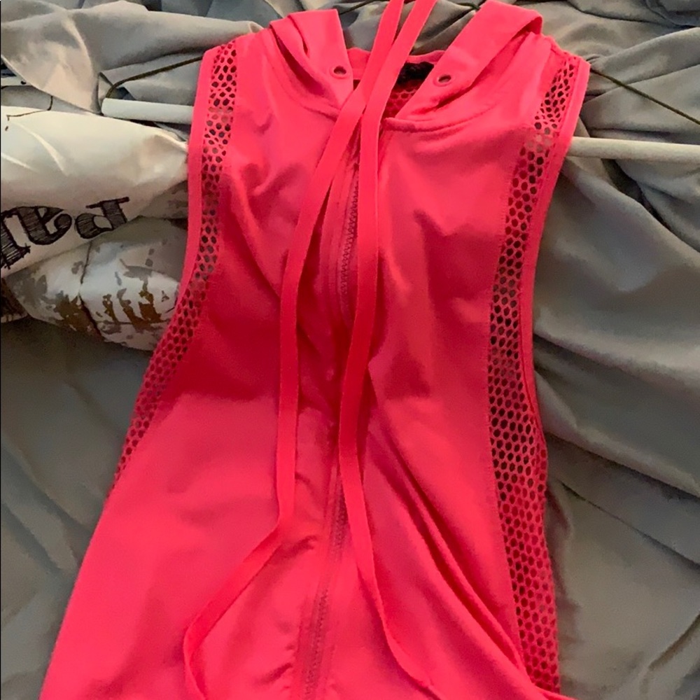 Like a little jacket to go wear it to the gym